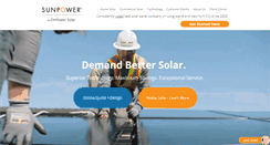 Desktop Screenshot of empower-solar.com